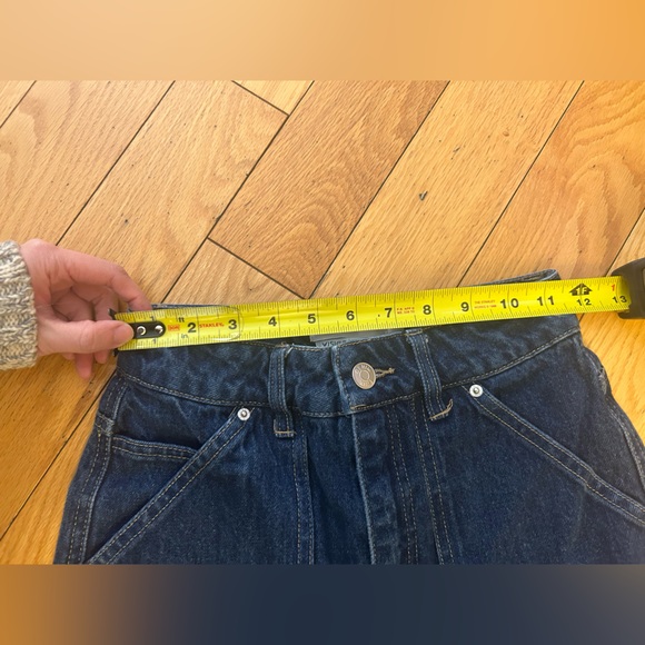 Twik Classic Dark Blue Wide Leg Jeans - Picture 6 of 9